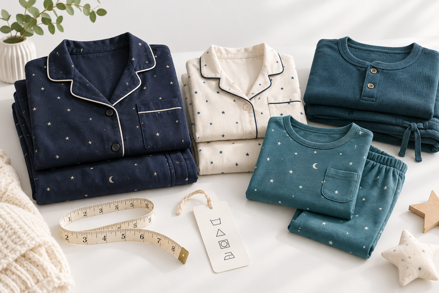 Little Sleepies sizing guide conceptual shopping illustration